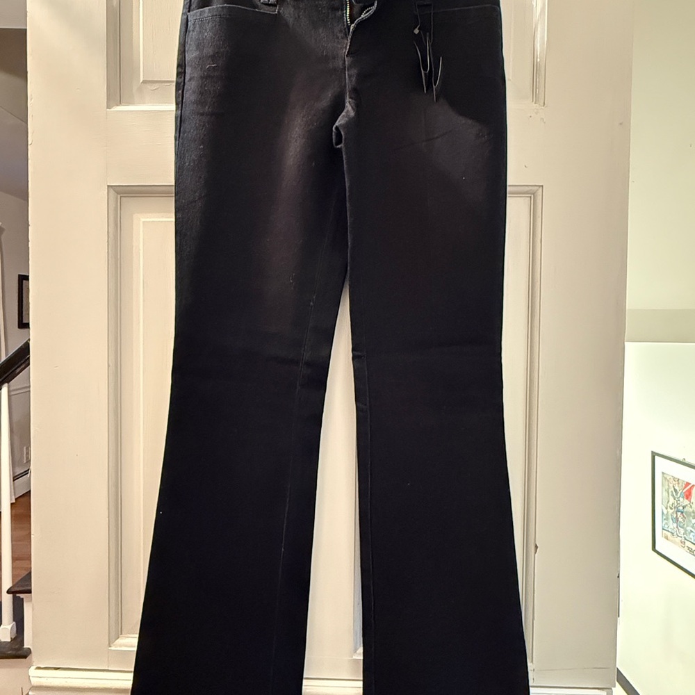 Banana Republic Women's Flare Black Jeans